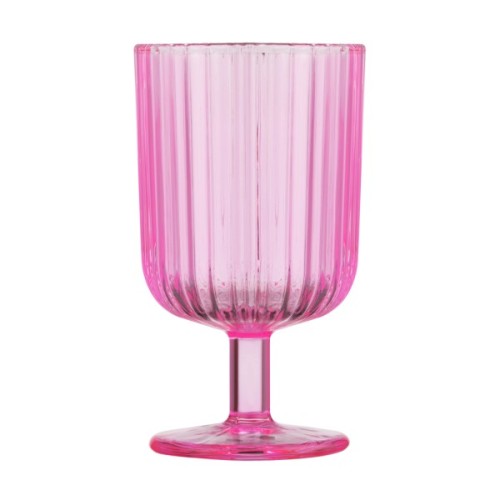 Набір келихів Ardesto 300мл, 2шт, скло, рожевий (AR2630GPN)