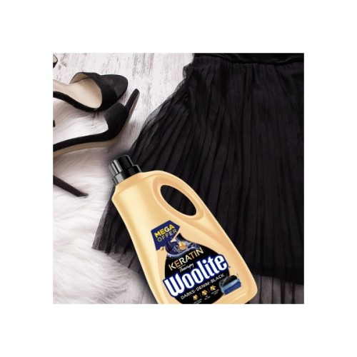 Гель для прання Woolite Для чорних, темних та джинсових тканин З кератином 3.6 л (5900627090529)