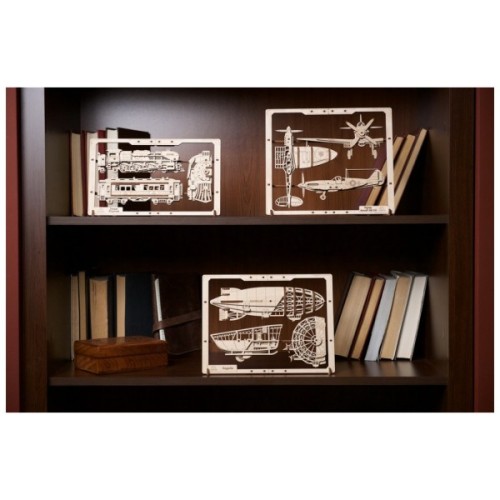 Конструктор Ugears Цепелін 2.5D (6337512)