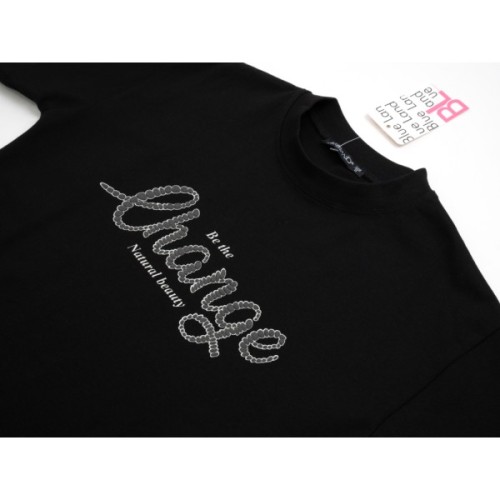 Футболка дитяча Blueland CHANGE (16022-152G-black)