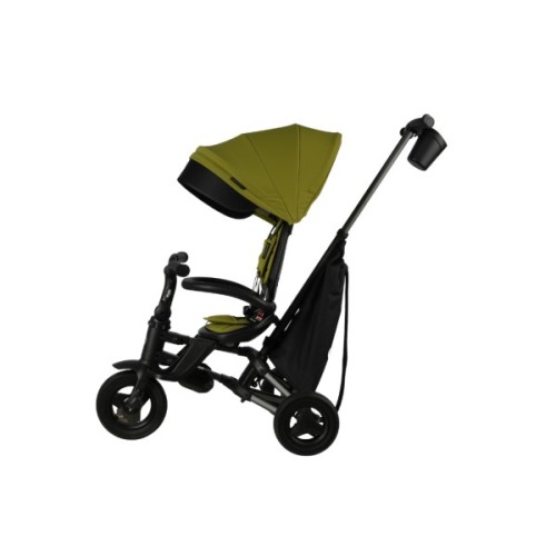 Дитячий велосипед QPlay Nova+ Rubber складаний триколісний Military Green (S700-17Nova+RubberMG)
