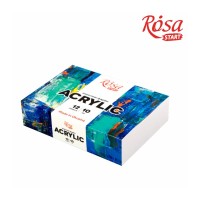 Акрилові фарби Rosa START COLOR 12 x10мл (4823098530985)