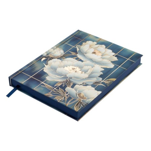 Тижневик Buromax недатований PEONY, A5, блакитний 336 сторінок (BM.20170-14)