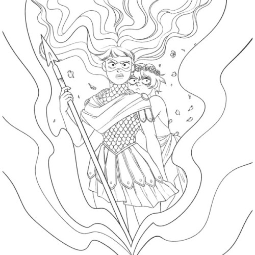 Книга Пристрасті Олімпу. Офіційна розмальовка - Рейчел Смайт Vivat (9786171709751)