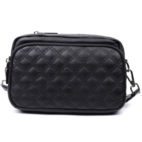 Сумка Vintage З натуральної шкіри Чорна (22634)