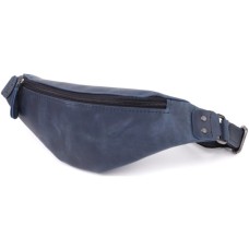 Сумка Shvigel З натуральної шкіри Синя (23132)