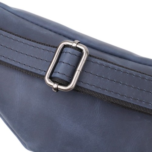 Сумка Shvigel З натуральної шкіри Синя (23132)