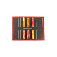 Кондитерський килимок Silikomart Air Mat Eclair & Choux для еклерів, профітролів 30х40 см (Air Mat Eclair & Choux)