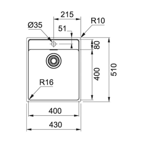 Мийка кухонна Franke 127.0598.748