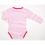 Боді дитяче Breeze у смужку (1027-98G-pink)