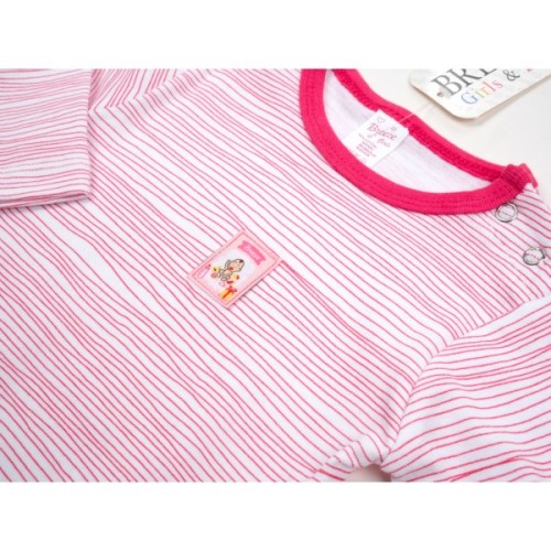 Боді дитяче Breeze у смужку (1027-98G-pink)