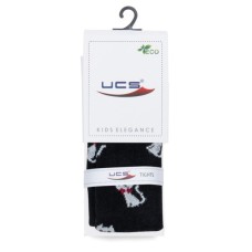 Колготки дитячі UCS Socks з котиками (M0C0301-2117-1G-black)