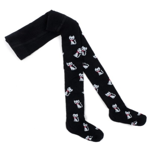 Колготки дитячі UCS Socks з котиками (M0C0301-2117-1G-black)