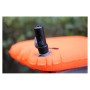 Туристичне сидіння Flextail Zero Seat R02, 70 мм, надувне помаранчеве (6975755962160)