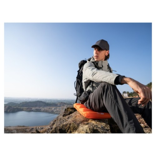 Туристичне сидіння Flextail Zero Seat R02, 70 мм, надувне помаранчеве (6975755962160)