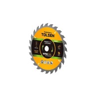 Диск пильний Tolsen з ТВС напайками по дереву 165х24Т*20мм Ultra тонкий (76424)