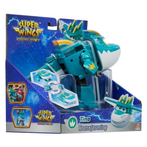 Фігурка Super Wings трансформер Transforming Тіно (Tino) (EU780237)