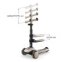 Самокат Kinderkraft Halley 2 Stone White (KRHALL02WHT0000) (5902533930166)