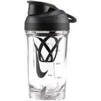 Пляшка для води Nike TR RECHARGE SHAKER BOTTLE 16 OZ N.101.2242.910.16 чорний 473 мл (887791792921)