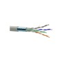 Кабель мережевий OK-Net FTP 305м cat.6 (F/UTP-cat.6) (КПВЭ-ВП (250) 4*2*0,54)