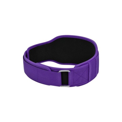Атлетичний пояс RDX RX5 Double Belt неопреновий Purpel S (WBD-RX5PR-S)