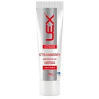 Лубрикант Lex Condoms Strawberry Зволожуючий з ароматом полуниці 30 мл (4820296720095)