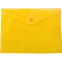 Папка - конверт Buromax А5, with a button, yellow (BM.3936-11)