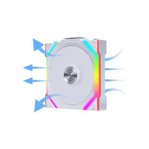 Кулер до корпусу Lian Li Uni Fan SL WIRELESS Reverse, 120-1, Wh (G99.12RSL1W1W.00)