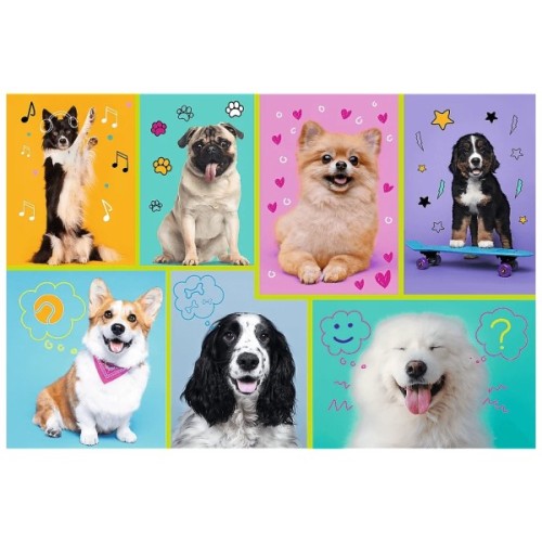 Пазл Trefl У світі собак 100 елементів (5900511164213)