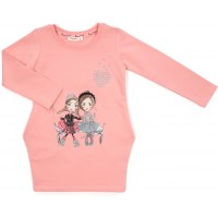 Плаття дитяче Breeze з дівчатками (15983-98G-peach)