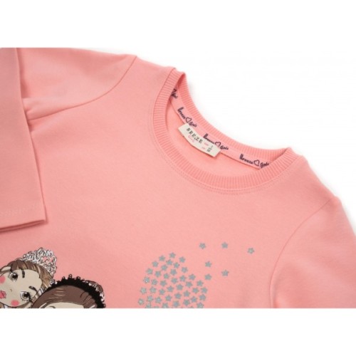 Плаття дитяче Breeze з дівчатками (15983-98G-peach)