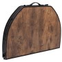 Туристичний стіл Bo-Camp Woodbine Oval 100x70 cm Black/Wood look (1404185)