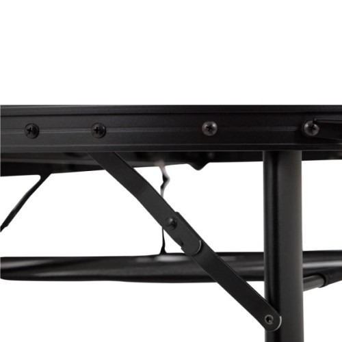 Туристичний стіл Bo-Camp Woodbine Oval 100x70 cm Black/Wood look (1404185)