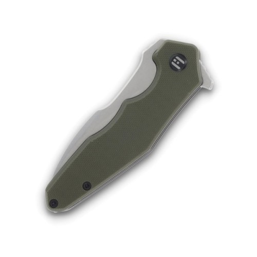 Ніж Hightron Mini Ventura, D2, G10, зелений, сталевий stonewash клинок (HK05GRNS)