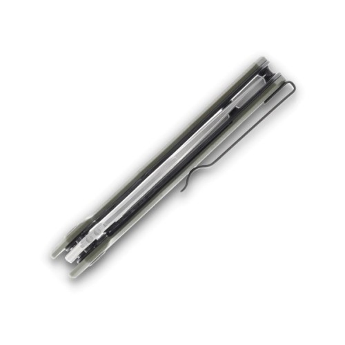 Ніж Hightron Mini Ventura, D2, G10, зелений, сталевий stonewash клинок (HK05GRNS)