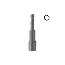 Головка магнітна Toptul торцева шестигранна магнітна 6мм L65мм (BEAA0806)