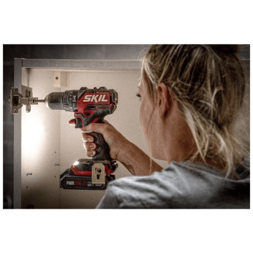 Шуруповерт Skil 3075 CA Compact Li-Ion 20V, безщітковий ударний, 2.0Ah, зарядний пристрій (CD1E3075CA+BC1E3136A)