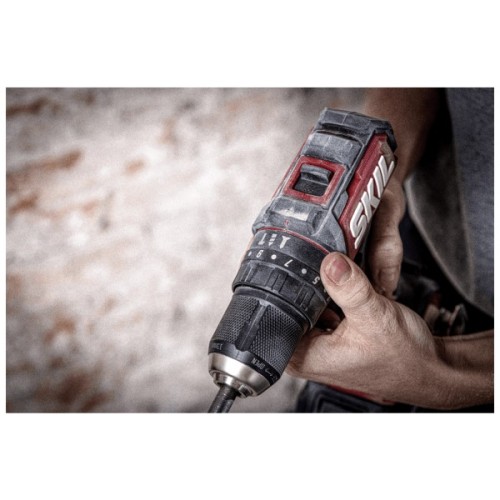 Шуруповерт Skil 3075 CA Compact Li-Ion 20V, безщітковий ударний, 2.0Ah, зарядний пристрій (CD1E3075CA+BC1E3136A)