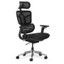 Офісне крісло Mealux S4 Air Fabric Black (HF-S4 F/B)