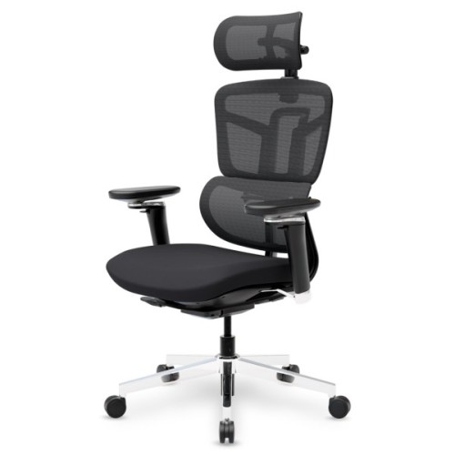 Офісне крісло Mealux S4 Air Fabric Black (HF-S4 F/B)