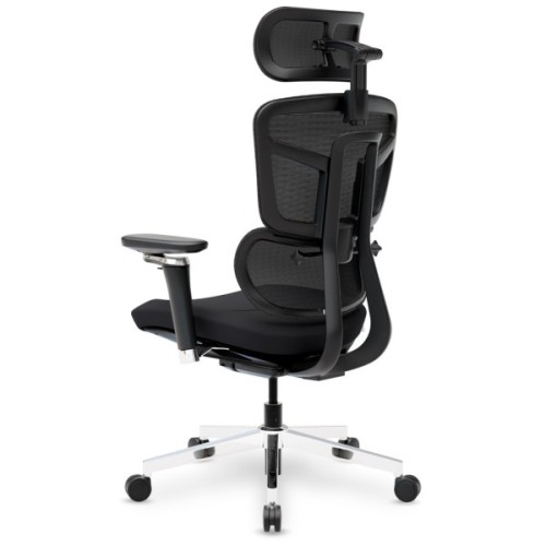 Офісне крісло Mealux S4 Air Fabric Black (HF-S4 F/B)