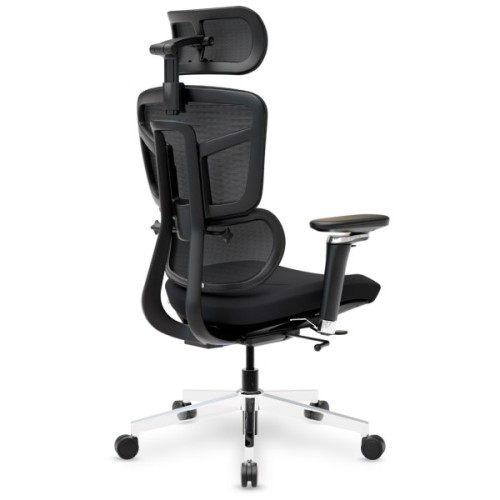 Офісне крісло Mealux S4 Air Fabric Black (HF-S4 F/B)