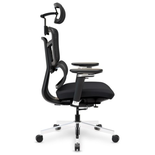 Офісне крісло Mealux S4 Air Fabric Black (HF-S4 F/B)