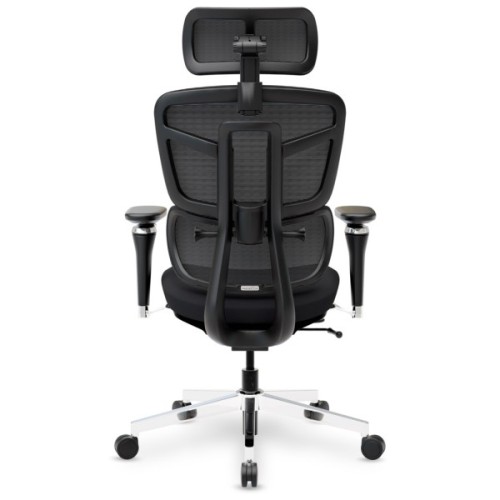 Офісне крісло Mealux S4 Air Fabric Black (HF-S4 F/B)