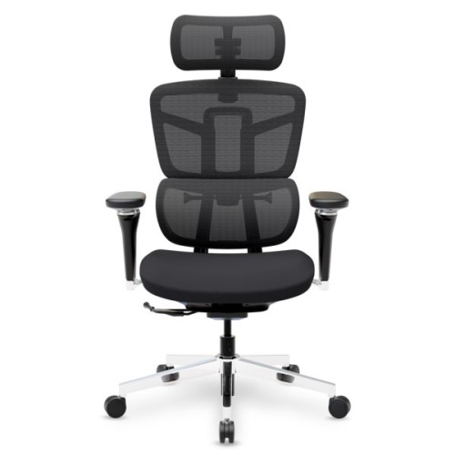 Офісне крісло Mealux S4 Air Fabric Black (HF-S4 F/B)