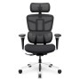 Офісне крісло Mealux S4 Air Fabric Black (HF-S4 F/B)