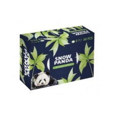 Серветки косметичні Сніжна Панда Extra Care 3 шари 60 шт. (4820183971227)