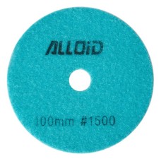 Круг зачистний Alloid Pro, алмазний, шліфувальний, на липучці, COMBS, 100мм, зерно 1500 (DD-63384)