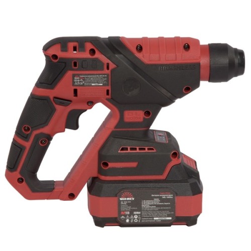 Перфоратор Vitals Master, ARa 1812c BL Kit, 18V, 4Ah, 1.7J, 0-3000уд/хв, 0-750об/хв, IP21, ЗП (243622)