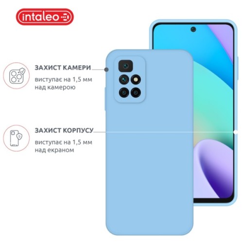 Чохол до мобільного телефона Intaleo SoftShell Xiaomi Redmi 10 Light Blue (1283126568244)